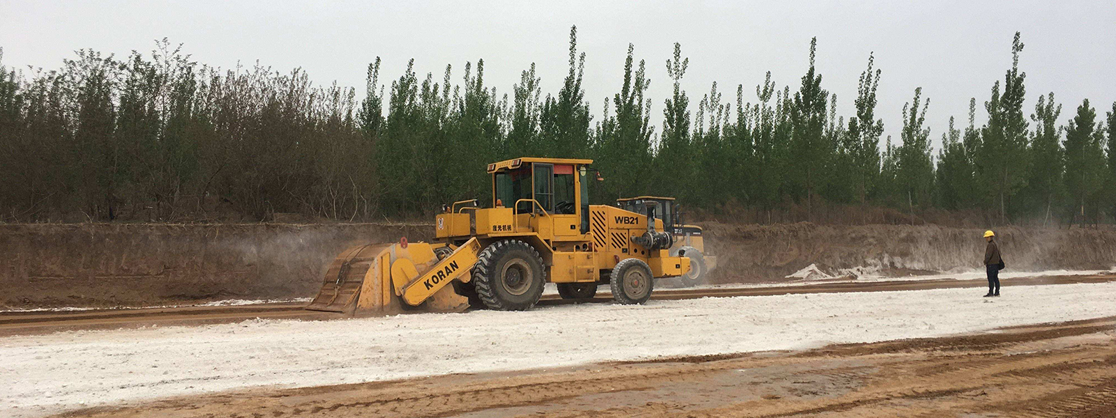 公路橋臺背路基換填